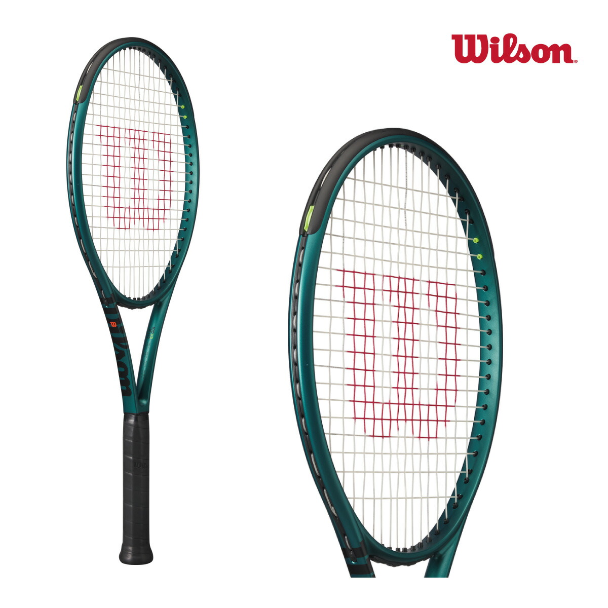 Wilson Blade テニスラケット グリーン Wilson ウイルソン(Wilson) 2021年 ブレード 98 16x19 (305g) V7