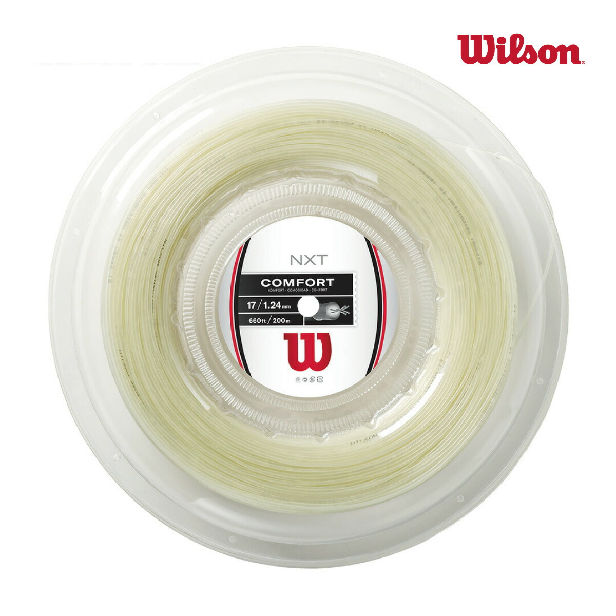 楽天市場】ウイルソン(Wilson) ナチュラルガット 1.25mm/17G