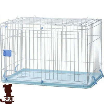 イイナ 飼犬ルーム 青 愛玩動物剛健製薬 A ペット グッズ 犬 ドッグ 伏せ籠 ワンタッチ岩石 横滑り乗車口 上面食い違い Iina 送料無料 Sgp Org Pe