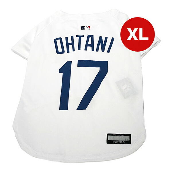 MLBお墨付き 天使の都市 ドジャース 大谷翔平運動選手ひな形 ティーシャツ 白いこと XL 幻想曲世界 ▼w 愛玩動物 グッズ 犬 飼い犬 ベイスボール LosAngeles Dodgers SHO-4006W-XL