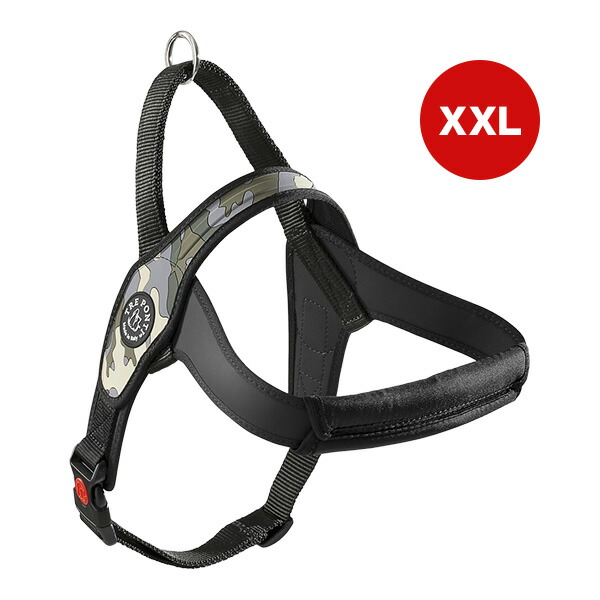 プリモ カモフラージュ XXL グレーカモ ▼g ペット グッズ 犬 ドッグ アクセサリー ハーネス 胴輪 TRE PONTI LTP202 送料無料