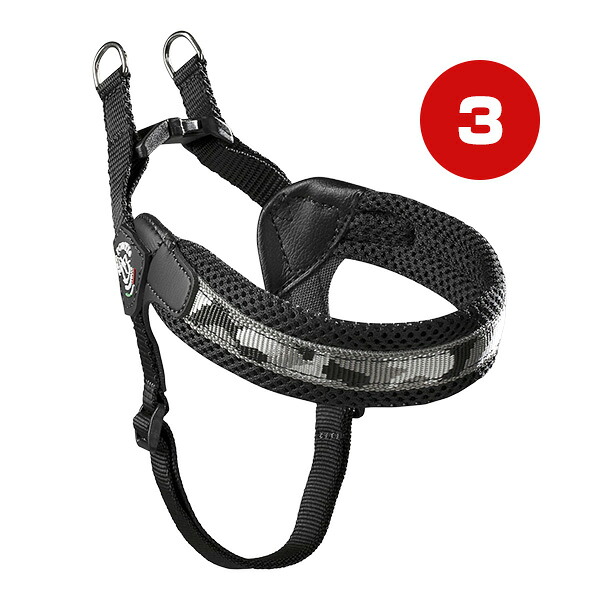 フィッビア アジャスタブル ペニー 3 グレーカモ ▼g ペット グッズ 犬 ドッグ アクセサリー ハーネス 胴輪 TRE PONTI LTP127 送料無料