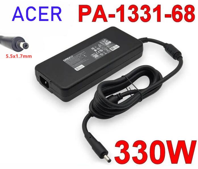 純然たる新品 Acer Predator Helios 300 用 330w ACアダプタ PA-13131-68 19.5V 16.9A ワット数アダプタ A20-330P1A PA-1331-99
