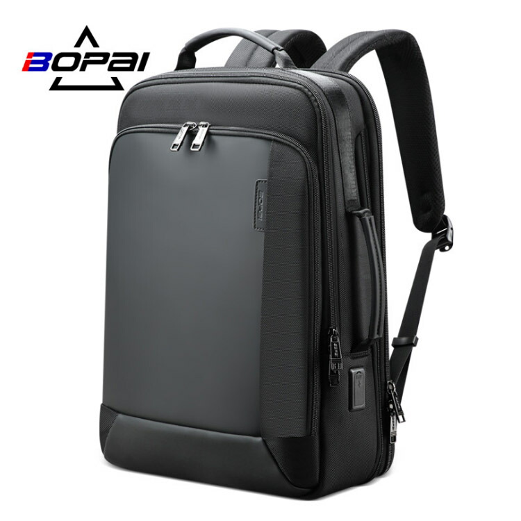 自転車通勤に最適 インテリジェント 手提げ ビジネスリュック マチ調整可能 リュック 盗難防止ノートパソコンリュックサック バッグ ブラック ルピナス新作品 超人気ビジネスバッグ 背負えるビジネスバッグ 15 6型ワイドpcまで対応 出張もできる大容量 バック