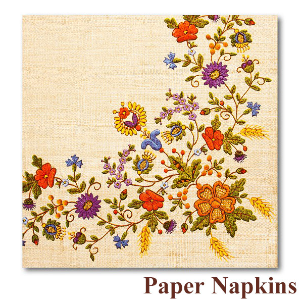 rupola rakuten global market poland napkins kashubian regional flower paper napkins