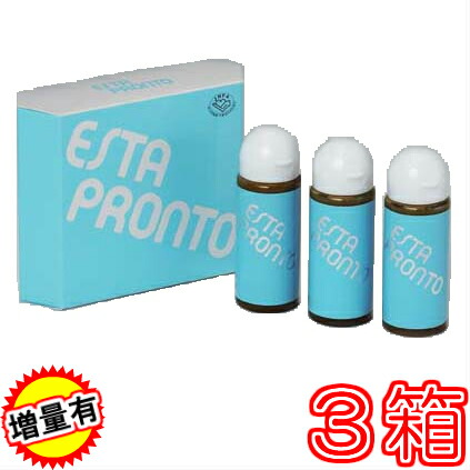 【貨物輸送無料】エスタプロント レギュラー容器に並べる(30竓×３本) ×超お得３箱書き割り 寸法押さえるで計２４竓(８ml×３個）呉れて遣る【代引料無料】※社会的運動大特価《労働者階級警察当局,ヤニ無,ミ独居室化,ブラジル連邦共和国産》