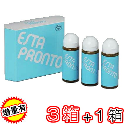 【送料無料Ｃ】エスタプロント　レギュラーパック(30ｍｌ×３本)超お得　３箱で１箱プレゼント【代引料無料】《プロポリス,ヤニ無,ミセル化,ブラジル産》
