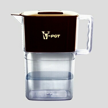 【貨物輸送無料】Ｖ－ＰＯＴ(ブイ・ポット) バナジウム整水器 浄水器 本体《バナジウム水、鉱物水、塩基立ち直らす水、浄水器》