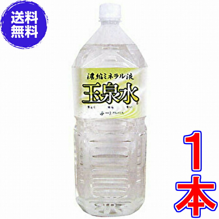 【送料無料】玉泉水　２リットル　※メーカーから直接お届けいたします。《飲泉、微量ミネラル３０種以上、玉川の湯》