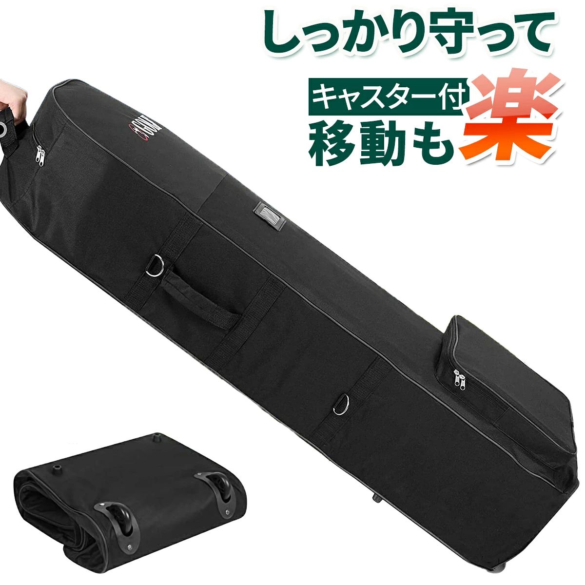 キャスター付き カバー ゴルフ ゴルフバッグ 飛行機 折り畳み ゴ