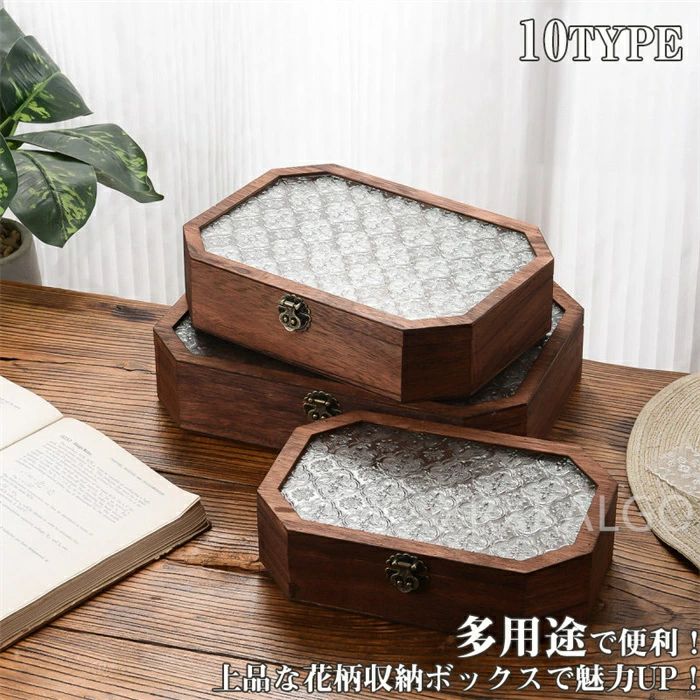 楽天市場】La Luz（ラ・ルース）ジュエリーボックス 木製 アクセサリー