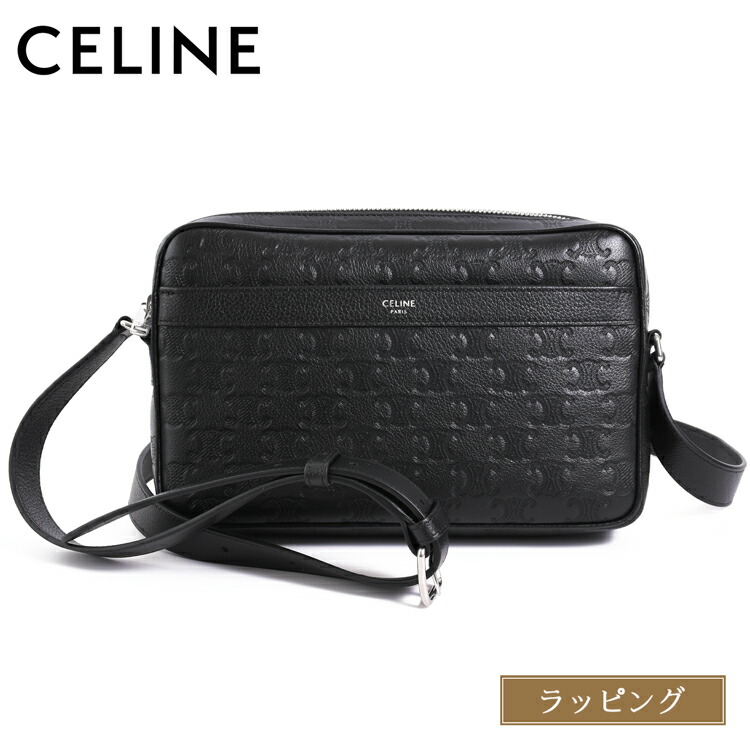 楽天市場】CELINE セリーヌ Triomphe Canvas Medium Messenger Bag