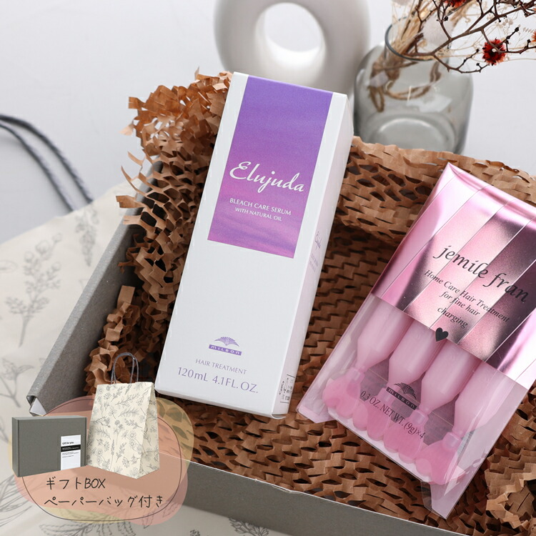 楽天市場】【ギフトBOX/紙袋付】milbon ミルボン エルジューダ