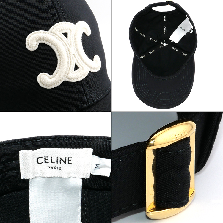 CELINE セリーヌ 帽子 キャップ トリオンフ ベースボール