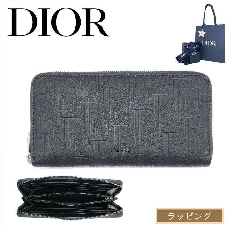 楽天市場】【ラッピング済 ショップバッグ付属】Dior ディオール 財布 長財布 メンズ 本革 ロングジップウォレット ラウンド ファスナー 財布  小銭入れ ブラック カーフスキン ブランド 正規品 ギフト クリスマスプレゼント 2ESBC252CDI_H00N : ブランドショップ ラッシュ  ...