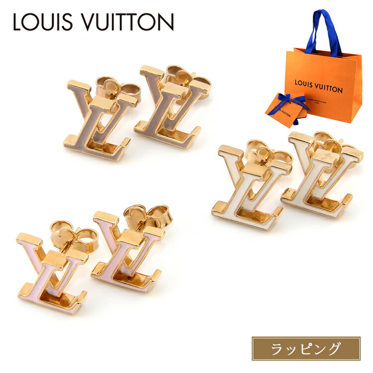 耳元華やかに♪【ルイヴィトン】ピアス・LV シグネチャー 耳元から華やかに☆】Louis Vuitton☆ピアス・LV シグネチャー