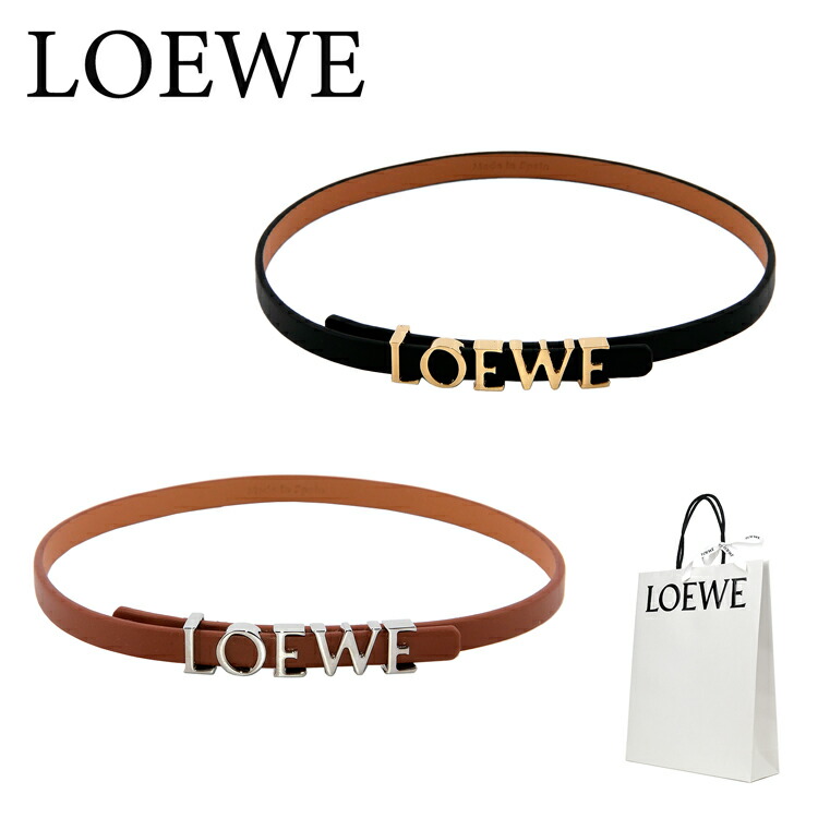 LOEWE レザーブレスレット アナグラム バングル ロエベ ロエベ アナグラム ダブルレザーブレスレットスーパーコピー