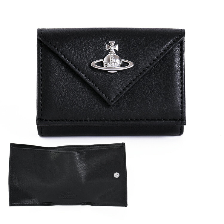 ヴィヴィアンウエストウッド 財布 三つ折り財布 Vivienne Westwood SUPPLE LEATHER ENVELOPE 5115002EW L00BX N401 ミニ財布 メンズ レディース ブランド 正規品 新品 ギフト プレゼント 女性 女友達 誕生日 彼女 ヴィヴィアン 財布｜ブランドショップ　ラッシュモール