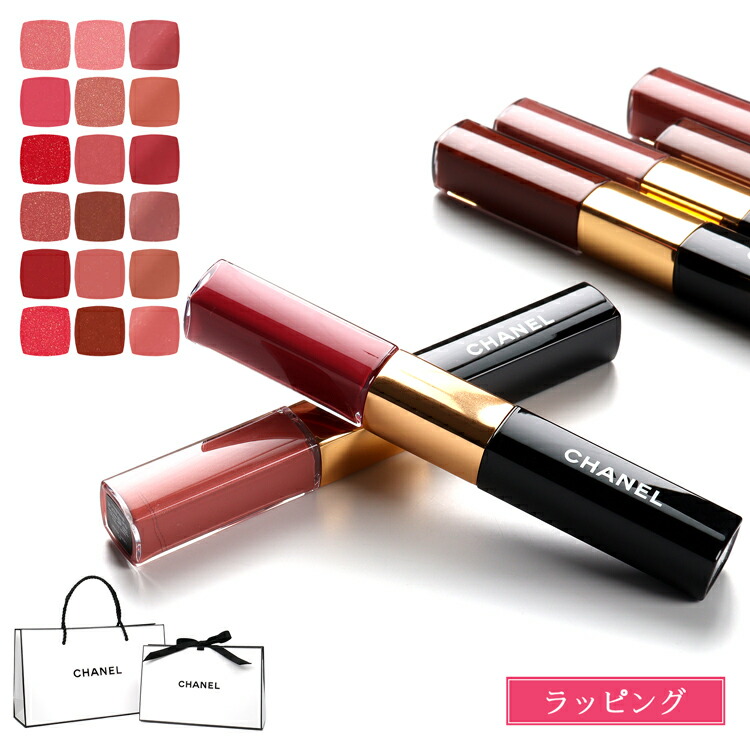 【国内正規品/ショッパー無料】 新色追加 シャネル リップ シャネル 口紅 CHANEL ル ルージュ デュオ ウルトラ トゥニュ 2in1 コスメ 化粧品 グロス 落ちにくい ブランド 正規品 ギフト プレゼント 女性 女友達 誕生日 デパコス｜ブランドショップ　ラッシュモール