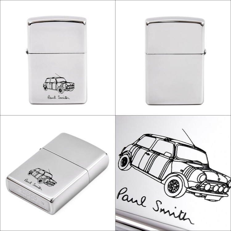 ポールスミス ジッポ Zippo ミニクーパー 名入れ 刻印 喫煙具 ライター Mini ジッポー Paul Smith メンズ レディース ブランド おしゃれ かわいい 正規品 新品 ギフト プレゼント 男性 女性 彼氏 定番アイテム 父の日 Massage Mit Herz De