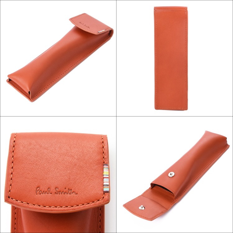 5年保証 ポールスミス ペンケース シグネチャーストライプタブ 文房具 筆箱 ふでばこ 革 レザー 名入れ Paul Smith メンズ レディース ブランド おしゃれ 正規品 新品 ギフト プレゼント 06 P537 Bps537 22 Fucoa Cl