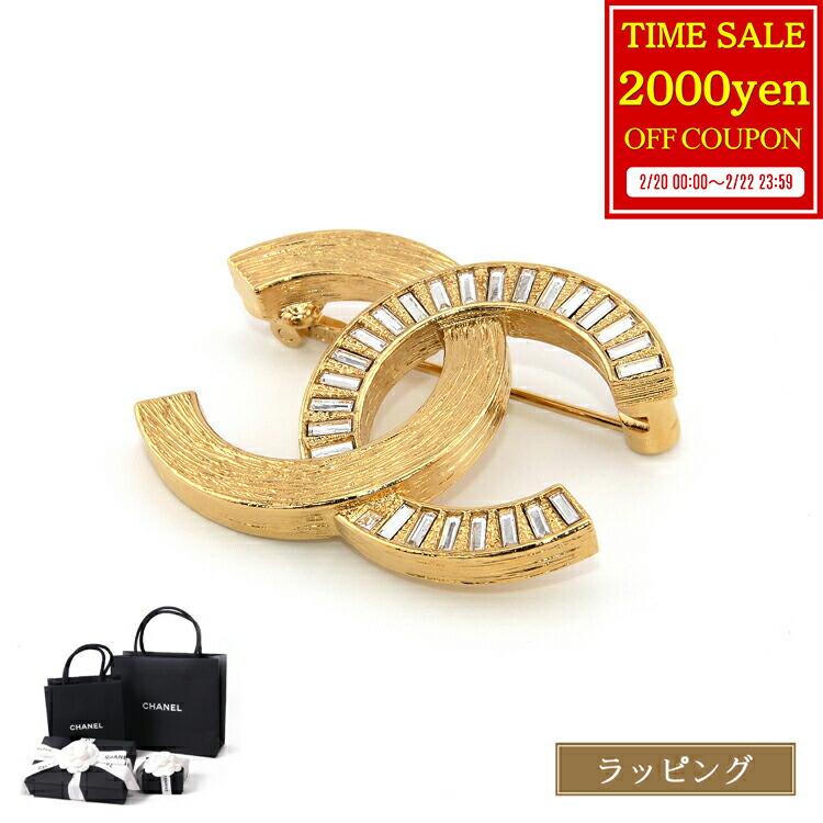 楽天市場】【ラッピング済】シャネル ブローチ ココマーク CCマーク
