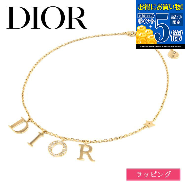 【マラソン期間★エントリーでP5倍】 ディオール Dior ネックレス ゴールド DIO(R)EVOLUTION クリスタル メタル N1308DVOCY_D301 クリスチャンディオール アクセサリー レディース ブランド 正規品 新品 ギフト プレゼント 女性 彼女 ジュエリー|ブランドショップ ラッシュモール