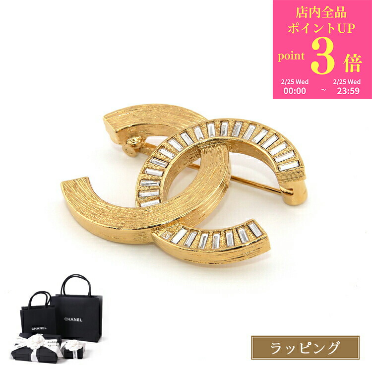 楽天市場】【ラッピング済】シャネル ココマーク ブローチ CCマーク