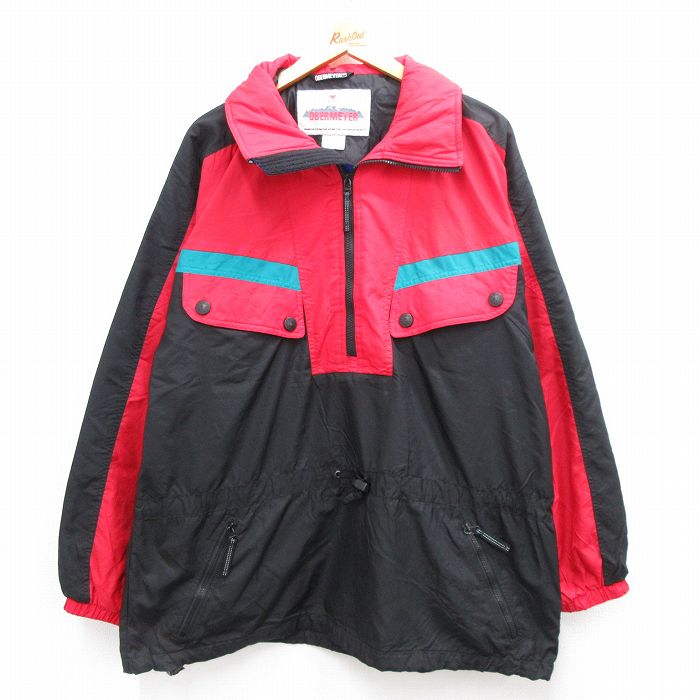 OLD NAVY オールドネイビー アノラックパーカー ジャケット レッド. 90s〜 【OLD NAVY】 オールドネイビー アノラック パーカー 裏