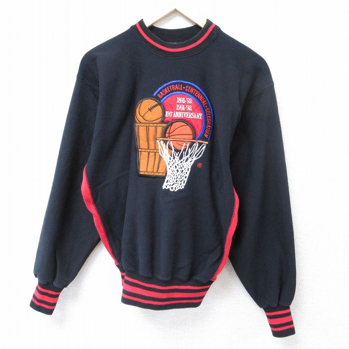 NBA ブルズ　bulls スウェット　トレーナー　刺繍デザイン　一点物　古着 古着 90s USA製 NBA Chicago Bulls ブルズ リアル グラフィック