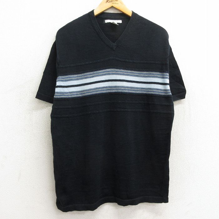 美品USA製60s〜70s ヴィンテージ　半袖サマーニット　ツートーン 美品60s〜70sヴィンテージ 半袖サマーニットポロシャツ