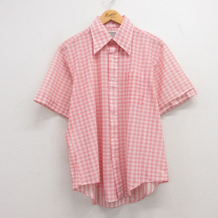 【vintage】 60~70s towncraft 半袖シャツ チェック柄 vintage】 60~70s towncraft 半袖シャツ チェック柄 - メルカリ