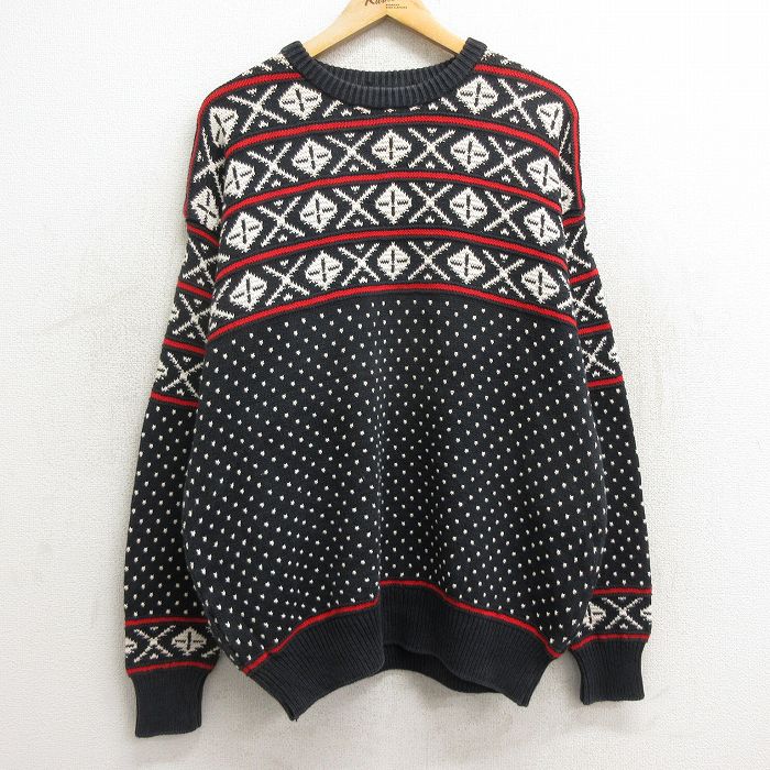 楽天市場】50s ビンテージ □ ジャガード アニマル 総柄 クルーネック