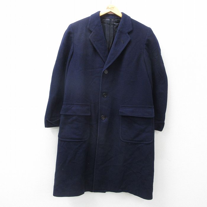 楽天市場】【中古】古着 長袖 ウールコート メンズ 80年代 80s