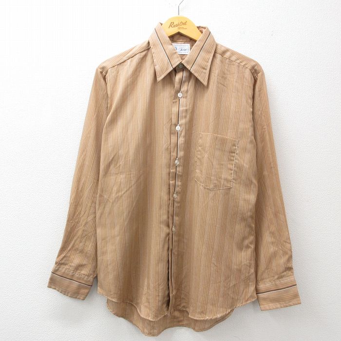 All Saints - ALLSAINTS カジュアルシャツ XS ベージュxこげ茶(豹柄) 【古着】【中古】 All Saints - オールセインツ☆Tシャツの通販 by ねぃる's shop