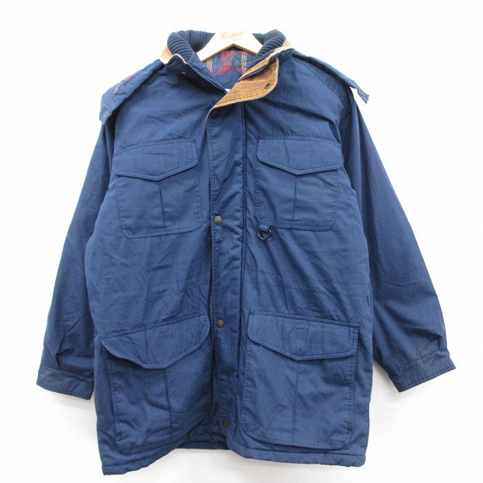 90s St. John’s Bay マウンテンパーカー ネイビー XL 90s St. John's Bay マウンテンパーカー ネイビー XL