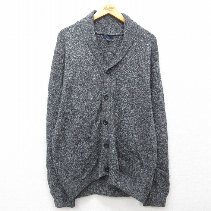 楽天市場】90s OLD GAP コットン チルデン ニット カーディガン
