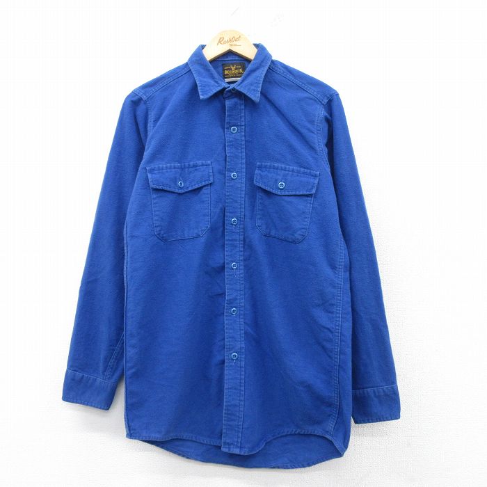 希少 XL 80's CLOUDCOVER ブロックチェック ヘビーネルシャツ ブロックチェック ネルシャツ FN-SNR-001L | THE FLAT HEAD
