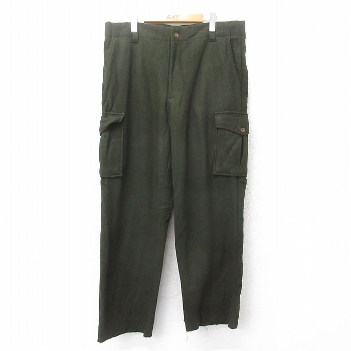 70s ウールリッチ シャンブレーフレアパンツ 42ロケットタロン W29〜30 par25012425.jpg
