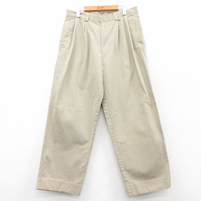 白タグ60s70s Woolrich ウール ワイドパンツ　タロンジップ 白タグ60s70s Woolrich ウール ワイドパンツ タロンジップ