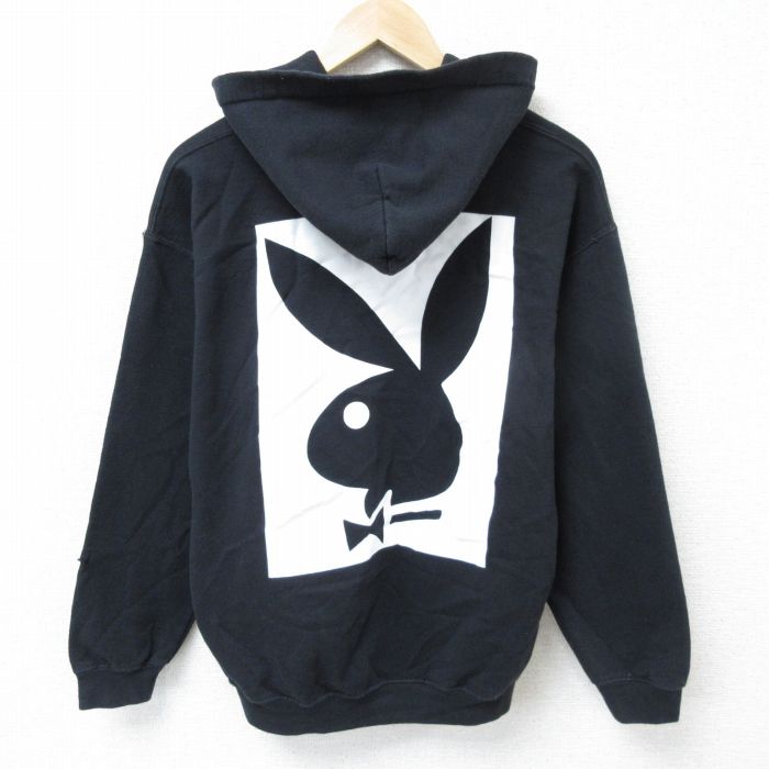 美品　90年代ビンテージ　プレイボーイ デカロゴ　刺繍　フルジップジャケット 60's VINTAGE PLAYBOY WAPPEN（60sビンテージプレイボーイ