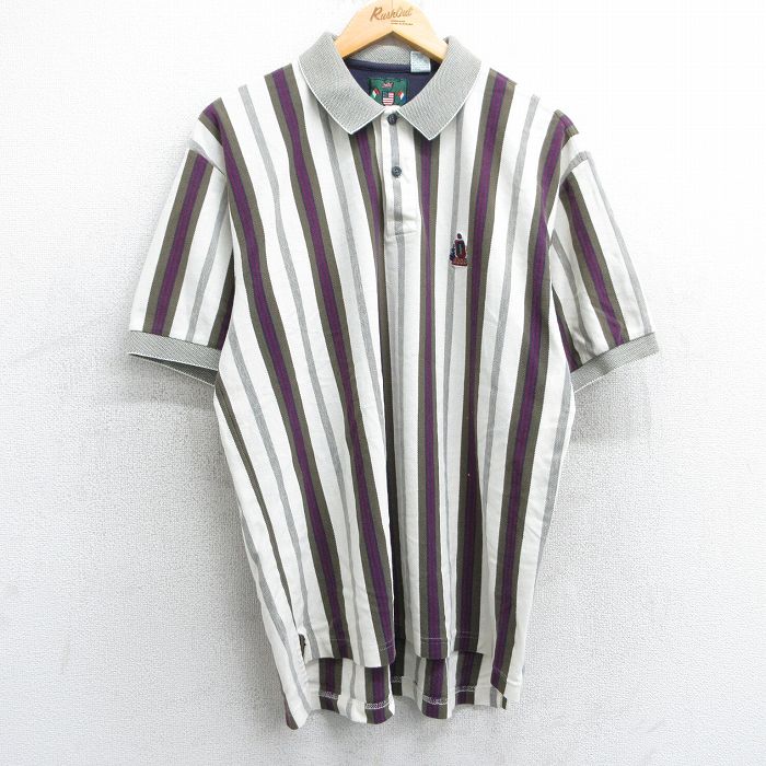 ポロシャツ 古着 90s   新品 未使用 チェック shp24031276.jpg