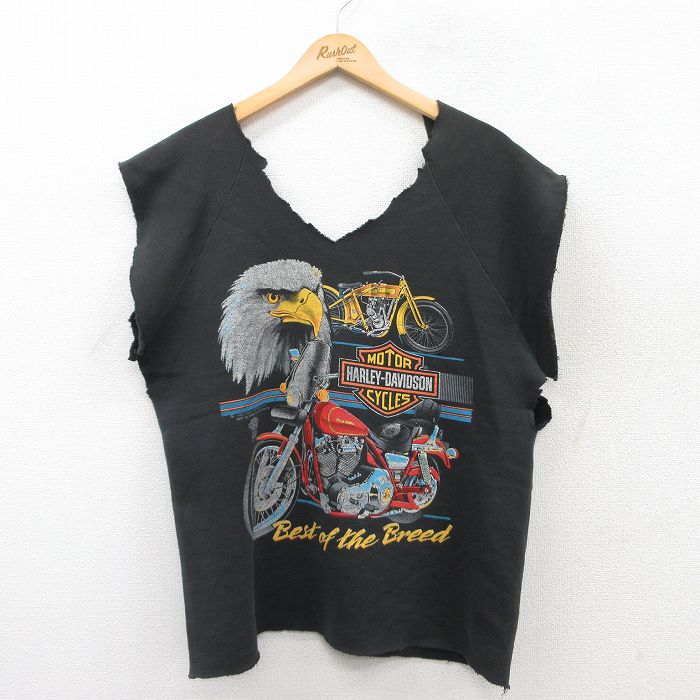 M★古着 ノースリーブ フルジップ スウェット メンズ 80年代 80s 無地 エンジ 内側サーマル 24jun01 中古 スエット トレーナー トップス 古着通販 XL☆古着 ノースリーブ フルジップ スウェット メンズ 80年代