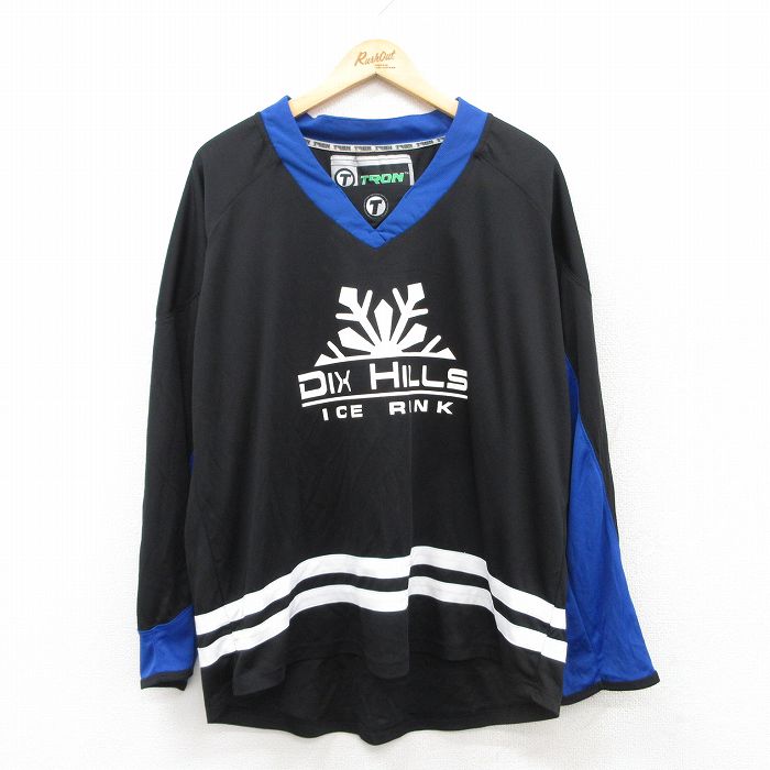 ますます様　古着　アイスホッケートラックジャケット 楽天市場】00s カナダ製 大きいサイズ XL □ CCM NHL