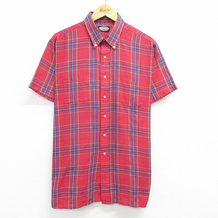 【vintage】 60~70s towncraft 半袖シャツ チェック柄 楽天市場】60's 70's ビンテージ ☆ TOWNCRAFT タウンクラフト