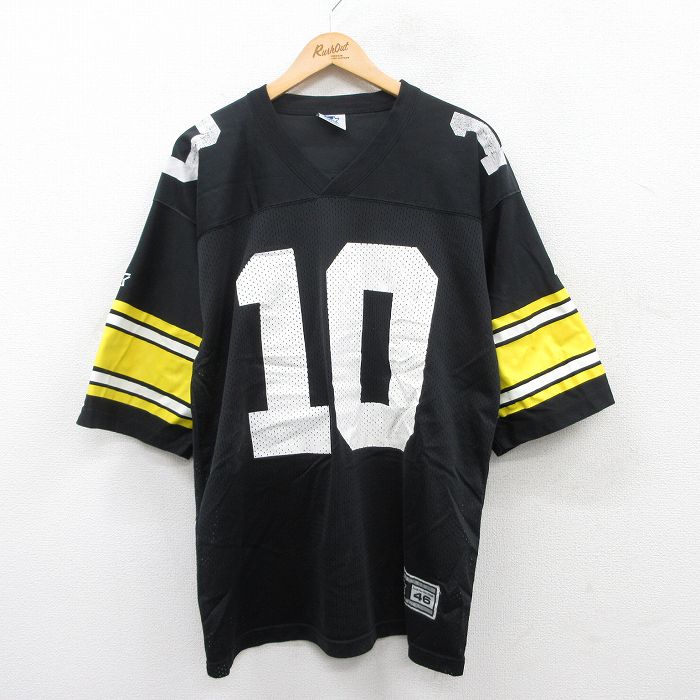 希少品 即日発送Starter アメリカンフットボールシャツ 52 番号8 STARTER - XL☆古着 スターター STARTER 半袖 ビンテージ