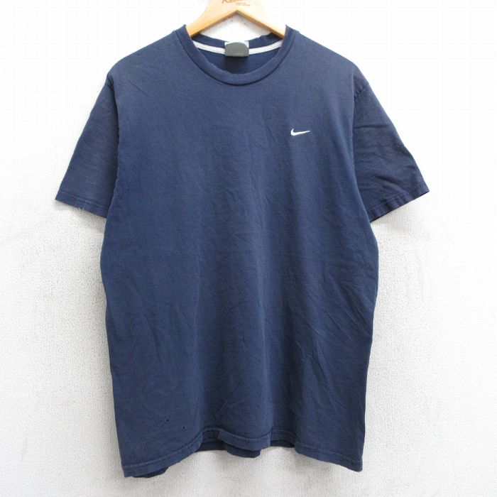00s NIKE ナイキ Tシャツ Y2K ネイビー コットン ヴィンテージ 楽天市場】00s オールド □ NIKE プリント 半袖 Tシャツ