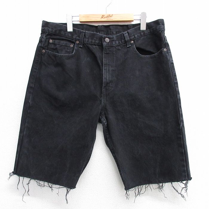 90s GOUGE ガウジー ブラックデニムショーツ USA製 L 90s GOUGE ガウジー ブラックデニムショーツ USA製 L 楽天市場