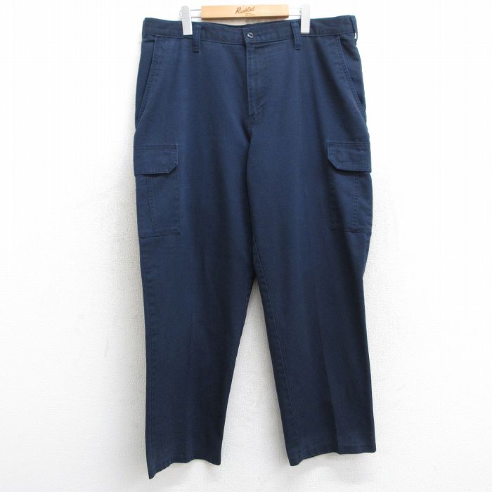 ３枚CINTAS シンタス　ブラックチノパン　ワークパンツ　古着W38 L34 3枚CINTAS シンタス ブラックチノパン ワークパンツ 古着W38 L34