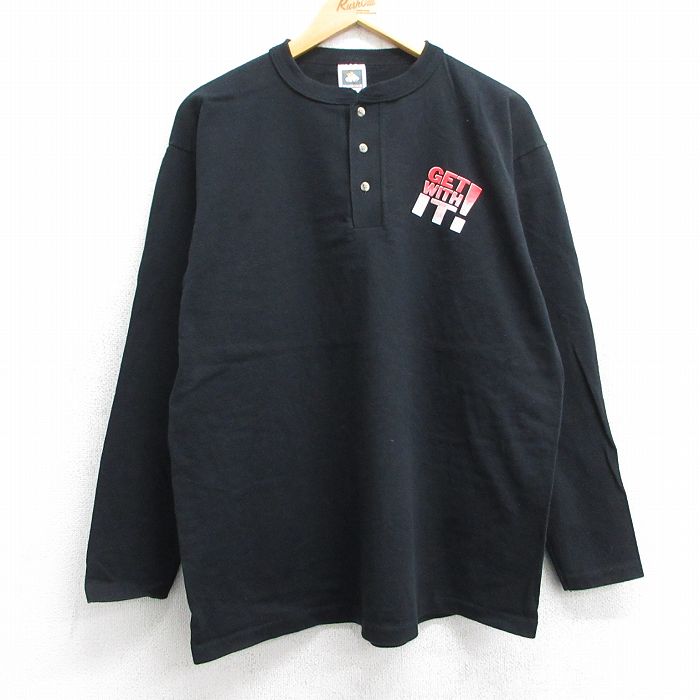 楽天市場】90s USA製 □ LONG JOHN ヘンリーネック 半袖 Tシャツ